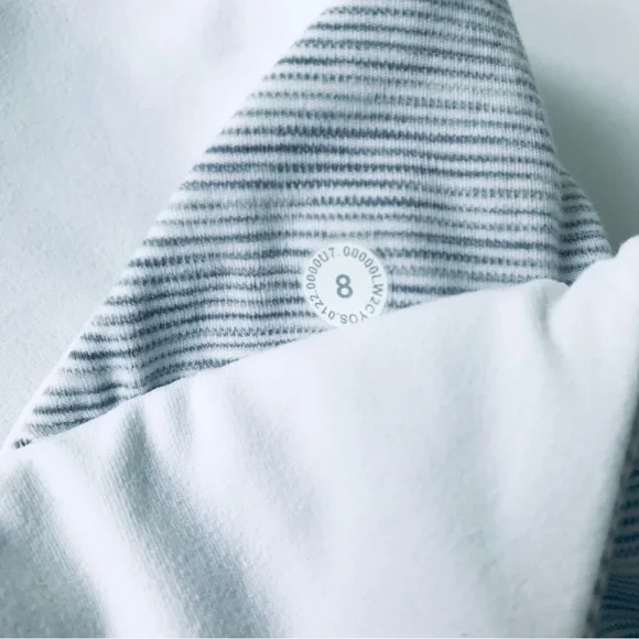 LULULEMON Align Reversible Bra White/Wee Are From Space Nimbus Battleship - Picture 14 of 14